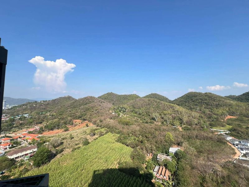 รูป ให้เช่า ไนท์บริดจ์ ดิโอเชียน ศรีราชา  ขนาด 35 ตร.ม. ชั้น 28 วิวเขา - รูปที่ 12/13