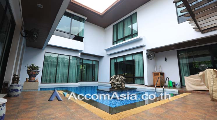 picture 🔼🔽 AccomA 📩 Private Swimming Pool 3 BR House in Phra Khanong Nuea (AA17800) - 1/16