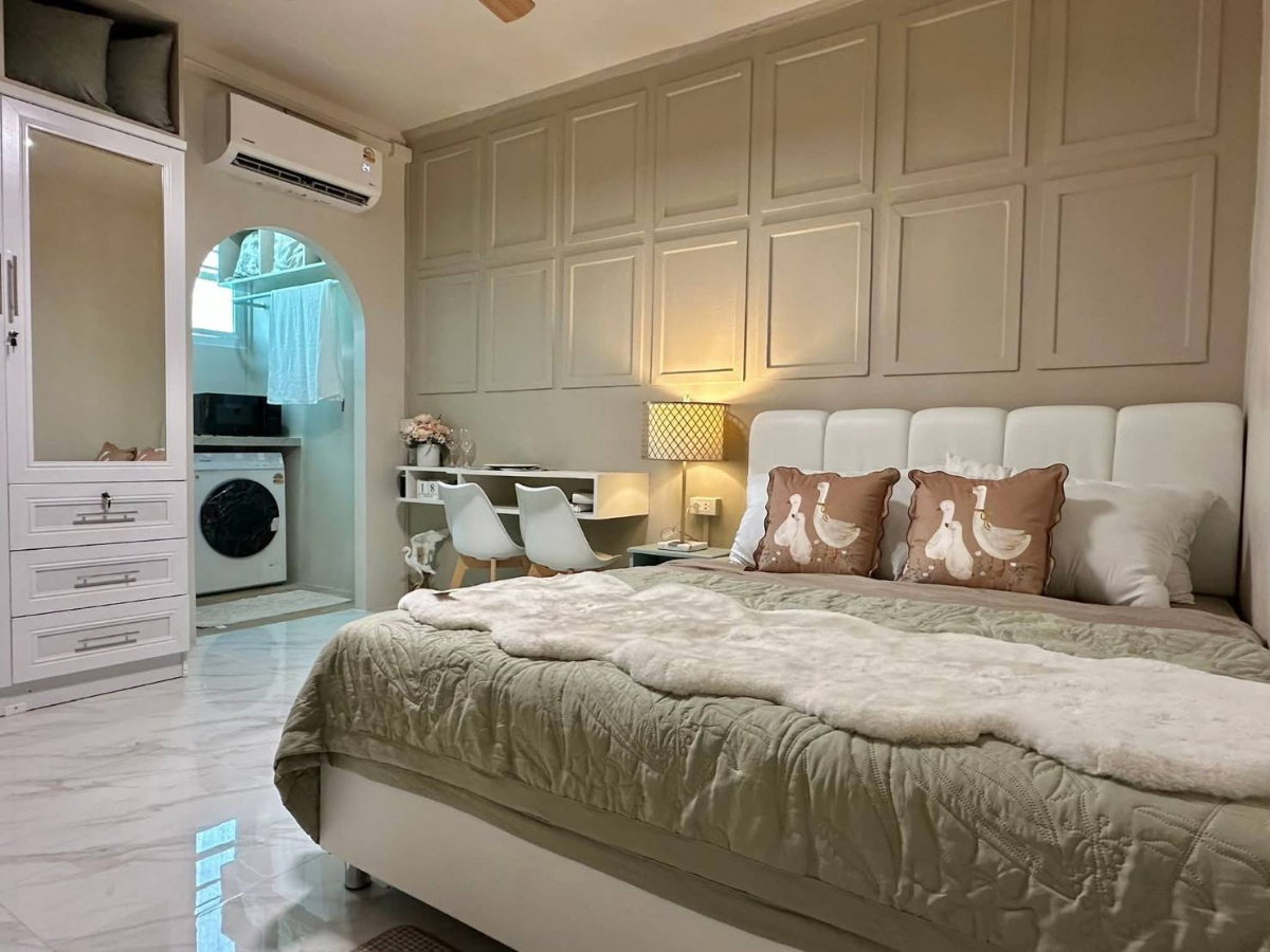 รูป ขายอพาร์ตเมนต์ผลตอบแทนสูง ใจกลางเชียงใหม่ ภูริเดช@วัวลาย เฟอร์นิเจอร์พร้อมอยู่ครบทุกห้อง (H409) T.0946511456 - รูปที่ 20/21