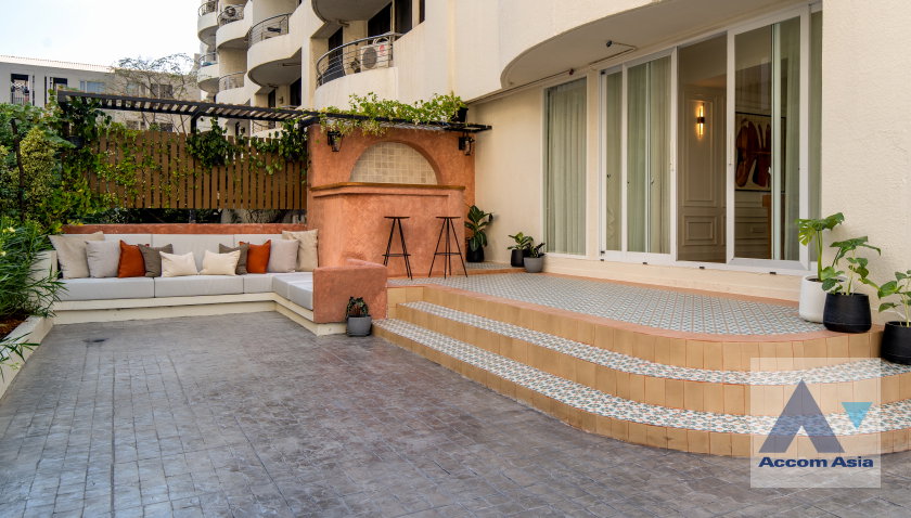 รูป 🔼🔽 AccomA 📩 Duplex Condo,Huge Terrace,Newly renovated 4 BR Condominium @Supalai Place   (AA45148) - รูปที่ 1/11