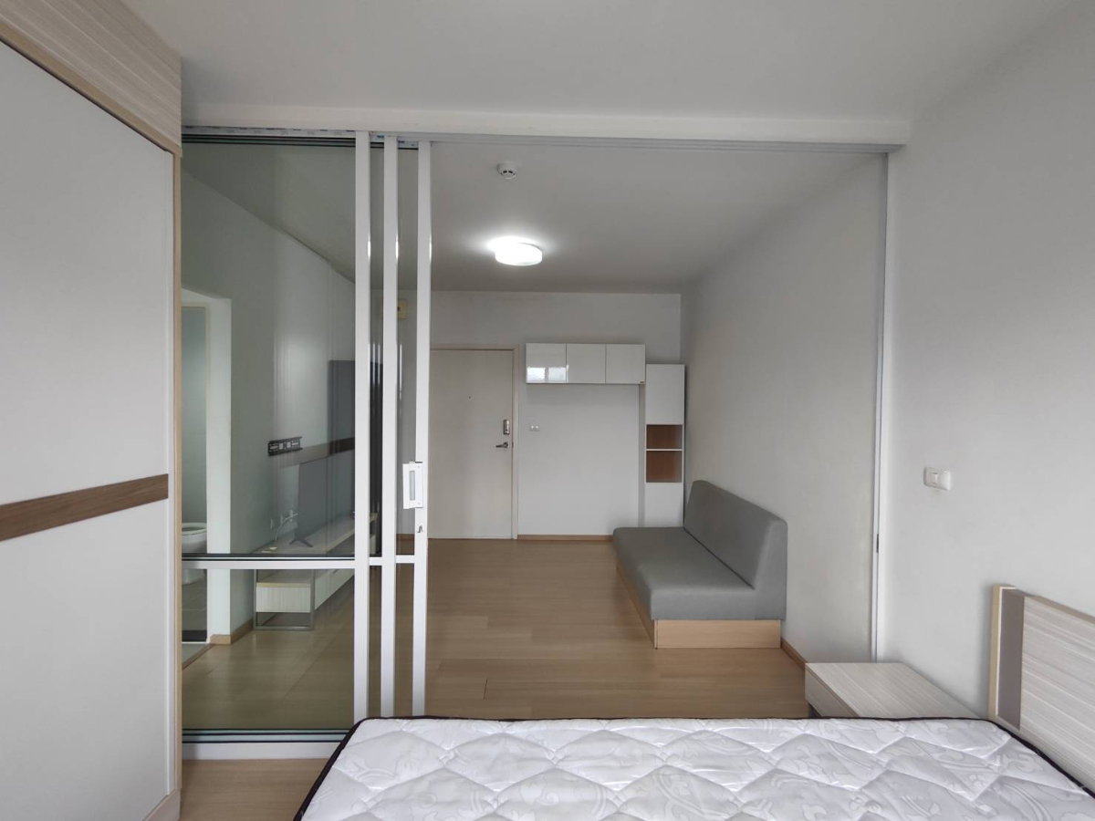 รูป ว่างพร้อมอยู่!! ทำความสะอาดแล้ว UNIO จรัญ3 (1 นอน) ตึก A ชั้น 6 วิวสวน โล่ง ไม่อึดอัด ใกล้ MRT ท่าพระ - รูปที่ 12/12