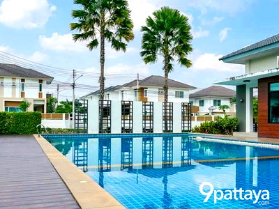 เช่าทาวน์โฮม ชลบุรี : ให้เช่าทาวน์โฮม 2 ชั้น | หมู่บ้านเบญญาภา – พัทยา ✨