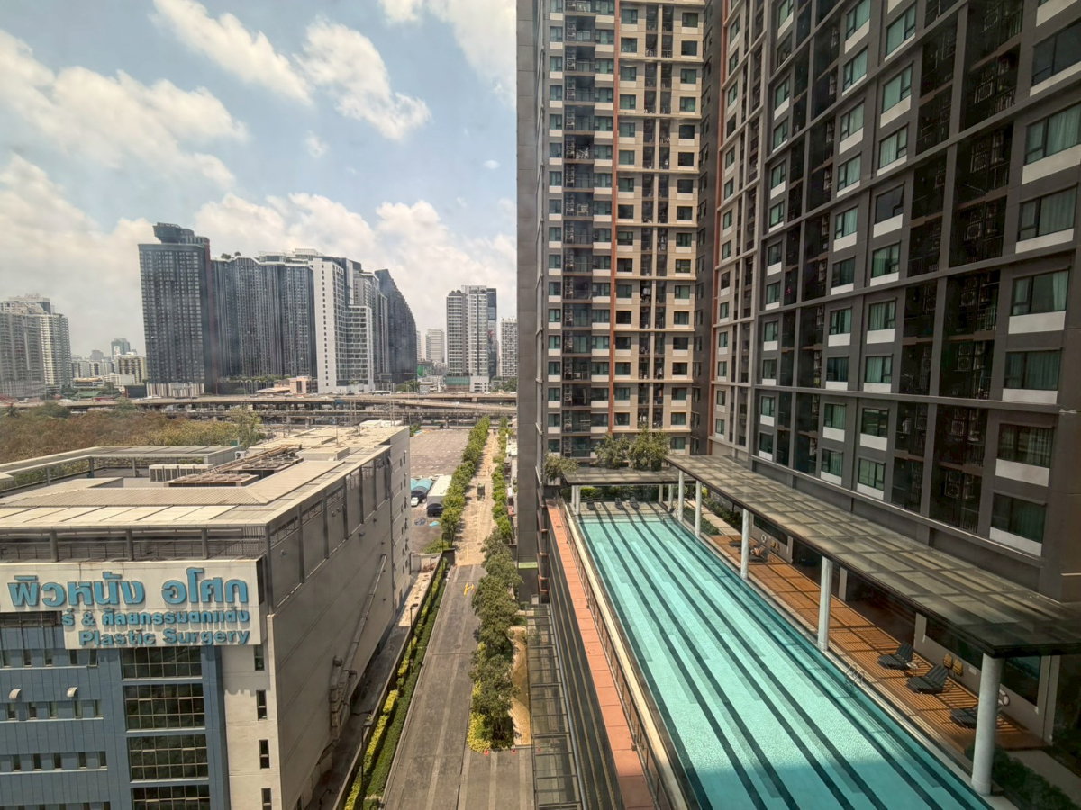 รูป ให้เช่าคอนโด Life Asoke ขนาด 35 ตรม. 1 นอน Plus ฝั่ง South แต่งสวย นัดดูห้องที่ 0993529495 - รูปที่ 13/13