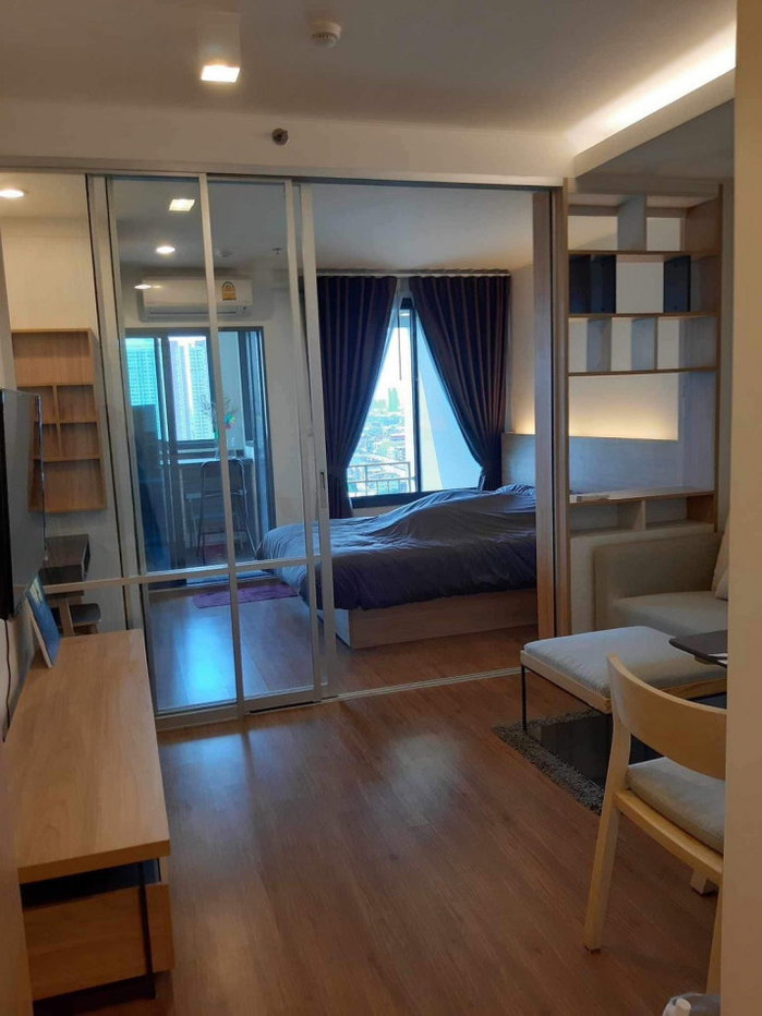 รูป ให้ เช่าคอนโด U Delight Residence Riverfront พระราม 3 วิวแม่น้ำเจ้าพระยา | ชั้นสูง | พร้อมเข้าอยู่ - รูปที่ 3/11