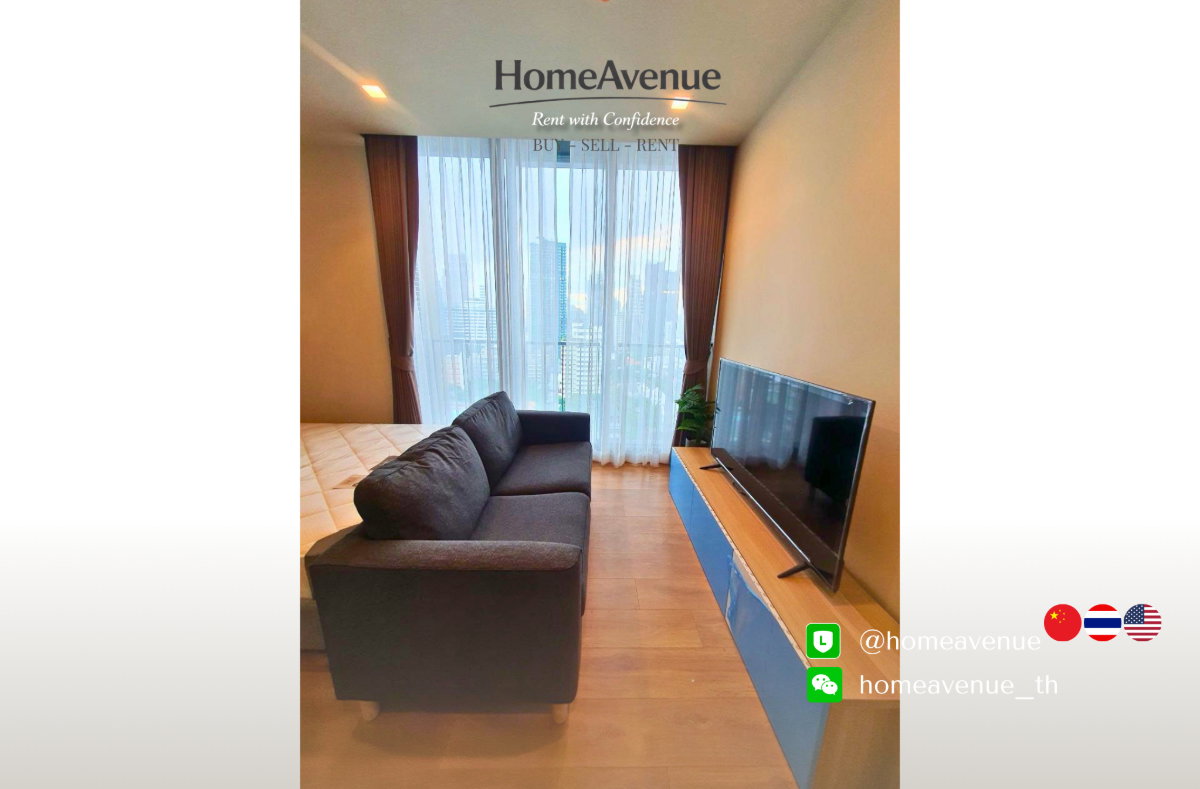 picture Highlight✨ Studio🚇 Near BTS Phrom Phong💥📲 Line: @homeavenue ⭐HA-5040 - 5/7