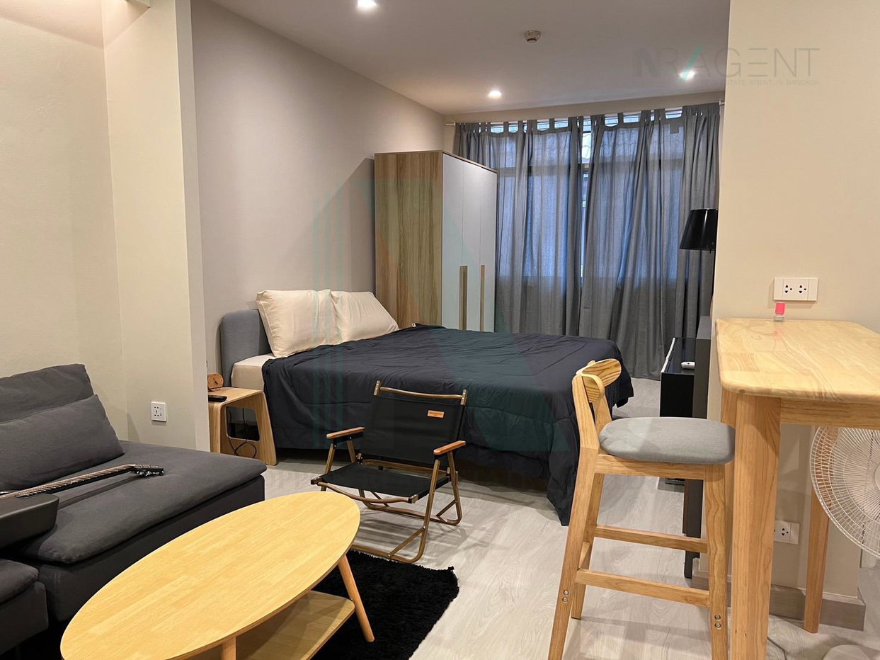 รูป 🚩 ให้เช่าคอนโด กลางกรุง รีสอร์ท รัชดา 7 อาคาร B ชั้น 6 สตูดิโอ ขนาด 35.00 ตรม ใกล้ โรบินสัน - รูปที่ 3/8