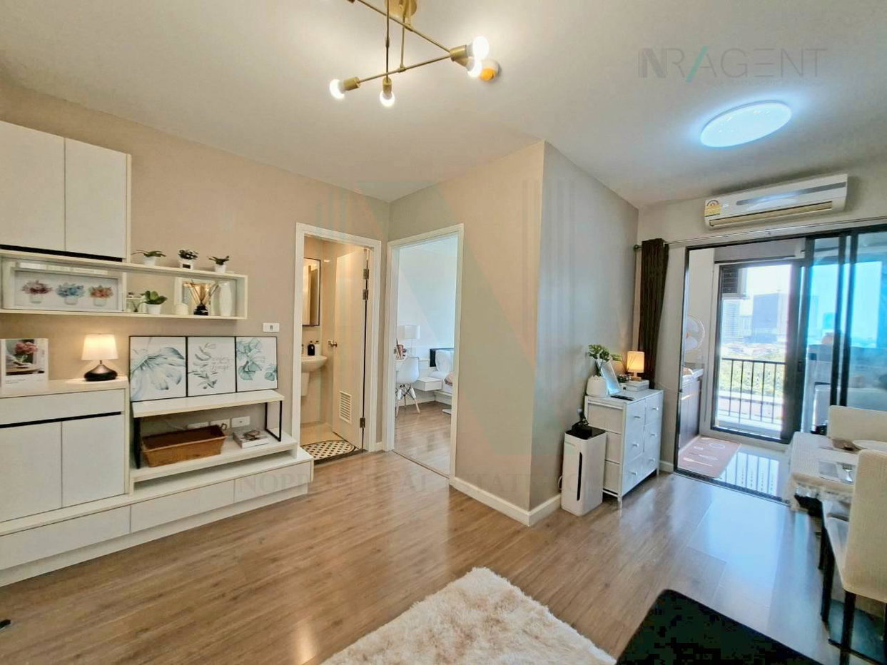 รูป 🚩 ขายคอนโด ไอ คอนโด สุขุมวิท 103 อาคาร D ชั้น 8 1 ห้องนอน ขนาด 33 ตรม ใกล้ โรงเรียนนานาชาติ Berkly - รูปที่ 8/8