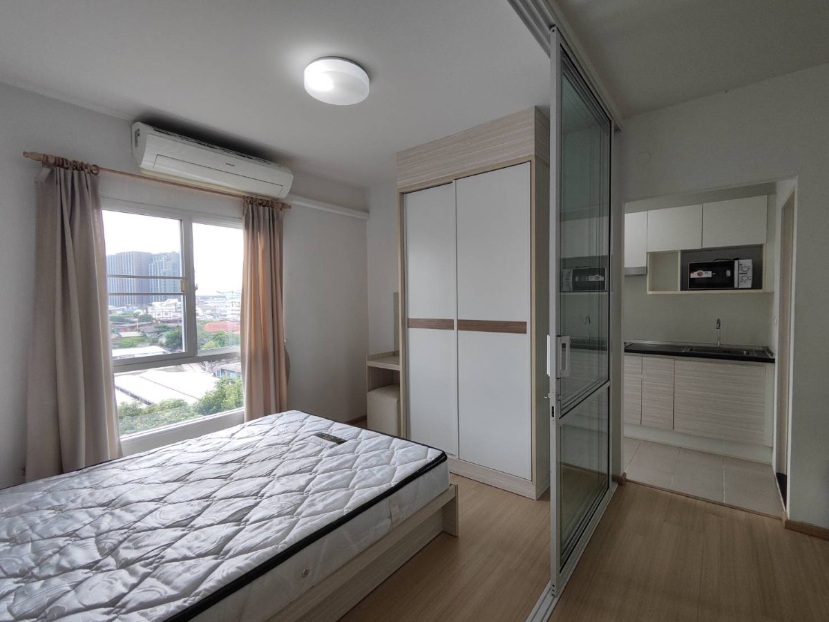 รูป ว่างพร้อมอยู่!! ทำความสะอาดแล้ว UNIO จรัญ3 (1 นอน) ตึก A ชั้น 6 วิวสวน โล่ง ไม่อึดอัด ใกล้ MRT ท่าพระ - รูปที่ 5/12