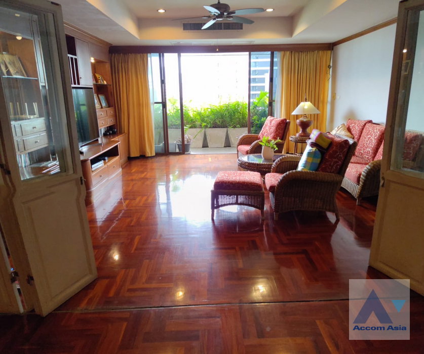 รูป 🔼🔽 AccomA 📩 Special price! Lush garden-view condo with spacious balcony and natural warmth (AA41062) - รูปที่ 3/11