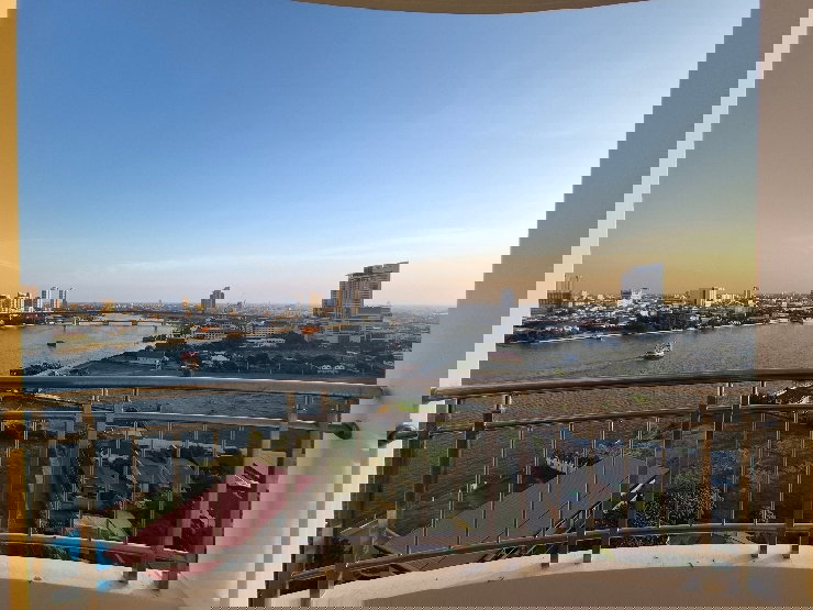 รูป 🏙️ ให้เช่า Supalai River Resort ชั้นสูง วิวแม่น้ำ | 12,000 บาท - รูปที่ 1/8