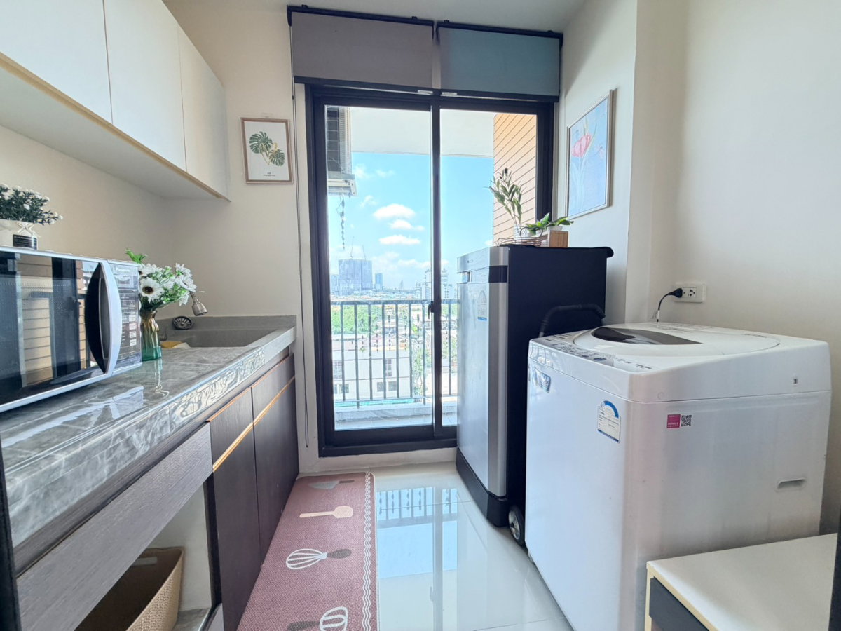 รูป ขายไอคอนโด สุขุมวิท 103, 1 ห้องนอน 33 ตร.ม. เพียง 1.69 ล้าน ห้องสวยพร้อมอยู่ - รูปที่ 7/11