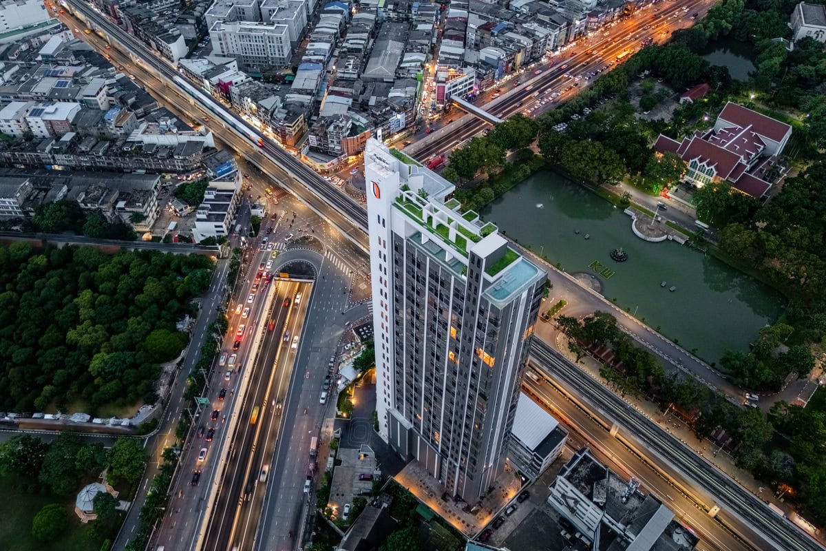 รูป 🦄✨ห้องใหม่ ตรงปรก ไม่จกตา 🦄✨ So Origin Kaset Interchange🚝 ใกล้ BTS มหาวิทยาลัยเกษตรศาสตร์ เฟอร์ครบ จบในที่เดียว โทร 096-2493698 (SOK0163) - รูปที่ 15/21