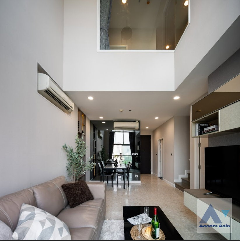 picture 🔼🔽 AccomA 📩 Duplex Condo,Double High Ceiling 2 BR Condominium @The Crest Sukhumvit 34 (AA42988) - 9/20