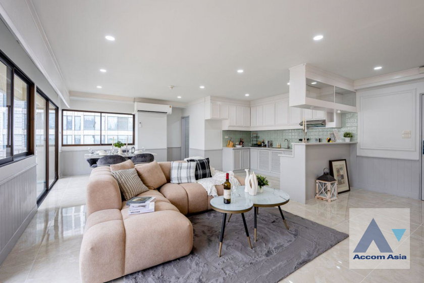 รูป 🔼🔽 AccomA 📩 Fully Furnished,Newly renovated 2 BR Condominium @Saranjai mansion (AA45634) - รูปที่ 1/20