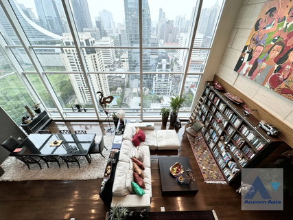 🔼🔽 AccomA 📩 Huge Terrace,Duplex Condo,Penthouse 4 BR Condominium @The Park Chidlom (AA41642)