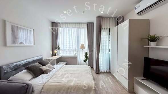 รูป 🚅ห้องว่างด่วน ‼️ The Rich Rama 9 เดินทางสะดวกมาก🚆  ใกล้ ติดรถไฟฟ้า 3 สาย ได้แก่ Airport Link หัวหมาก, รถไฟฟ้าสายสีเหลือง - รูปที่ 2/13