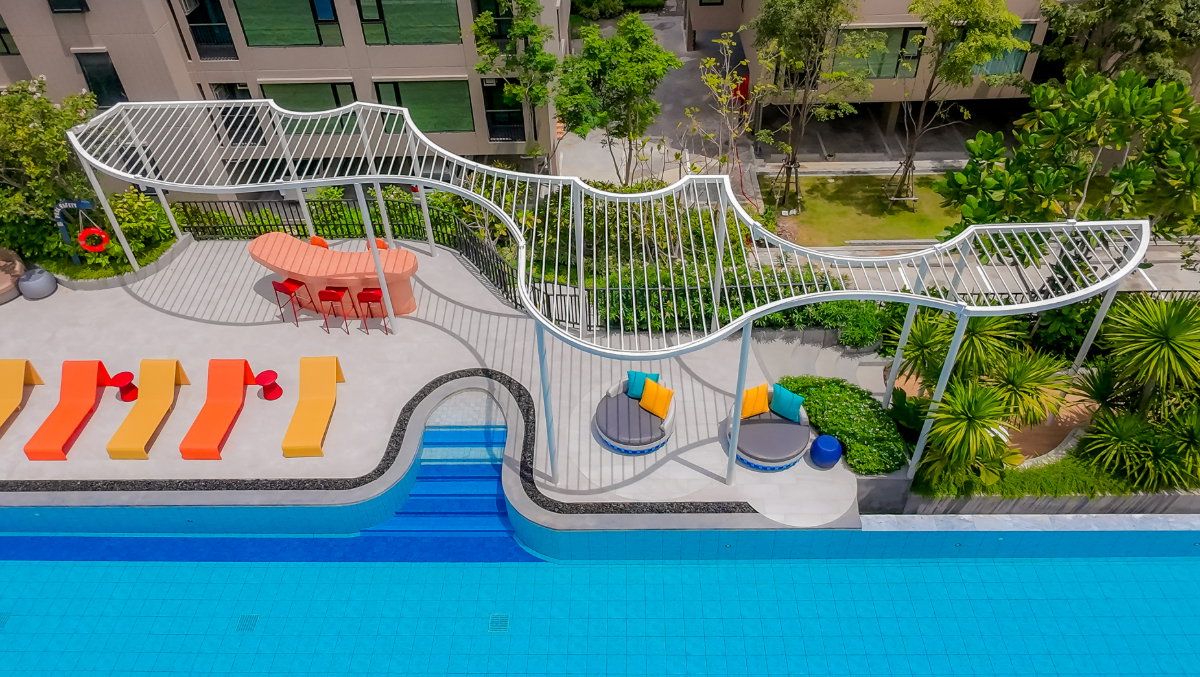 รูป คอนโดบางแสน Kave Coco Bangsaen ห้องใหญ่ 1 Bed Extra (28 ตร.ม.+) ตู้เสื้อผ้า 2 ชุด อยู่สบาย เก็บของจุใจ ใกล้ ม.บูรพา! - รูปที่ 13/25