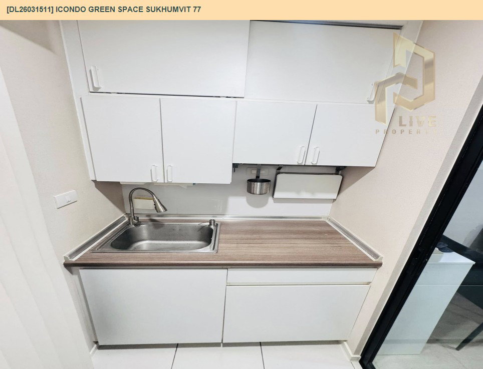 รูป DL26031511 ให้เช่าคอนโด ไอคอนโด กรีนสเปซ สุขุมวิท 77 (iCondo Green Space Sukhumvit 77) ใกล้ ARL ลาดกระบัง พร้อมเข้าอยู่ โทรด่วน 0800343450 LineID @655ebbvc - รูปที่ 6/15