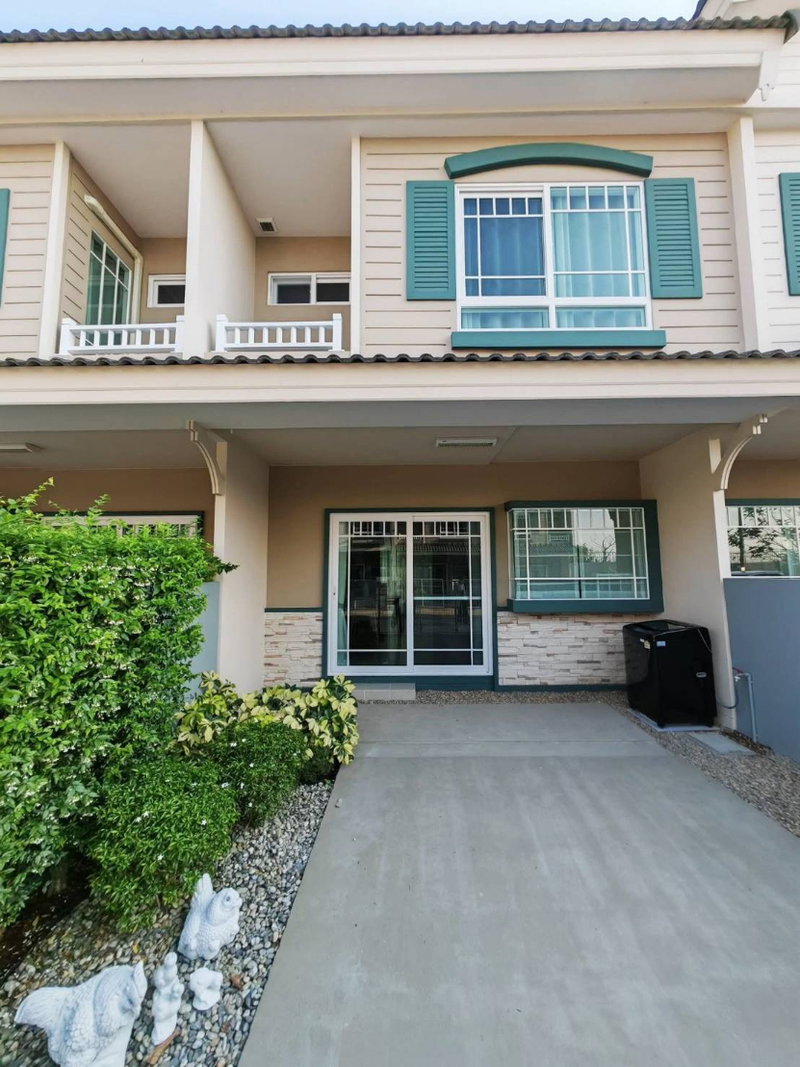 ทาวน์โฮมให้เช่า : ให้เช่าบ้าน 2 ห้องนอน หมู่บ้านวิลลาจจิโอ สันทราย จ.เชียงใหม่ เฟอร์ครบ พร้อมอยู่ (R1006) T.0946511456