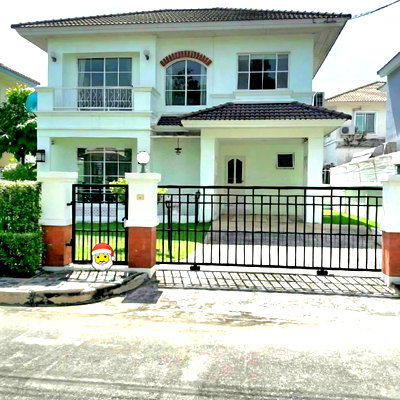 บ้านเดี่ยวให้เช่า : 🏡✨ House for Rent | Mantana Village (Onnut – Outer Ring) 3 ห้องนอน 3 ห้องน้ำ พร้อมอยู่ ทำเลดี ใกล้สนามบิน! พร้อมเฟอร์ + เครื่องใช้ไฟฟ้าครบ
