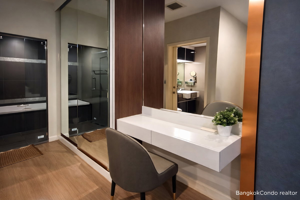 รูป 🍀🍀🍀 Prime condo location 🚆ให้เช่า📌 เดอะ เครสท์ สุขุมวิท 34 ✨BTS ทองหล่อ (Line:@rent2022)✨พร้อมเข้าอยู่🌼A02063 - รูปที่ 3/14