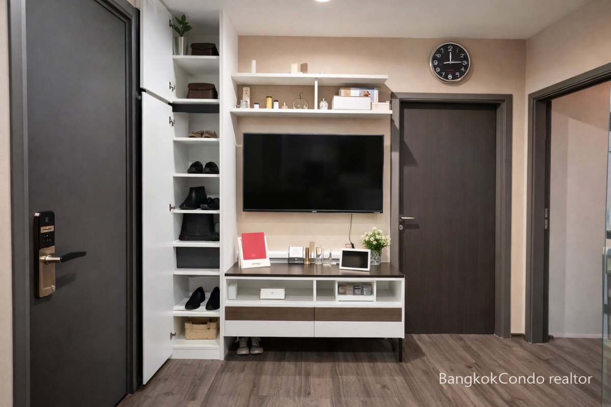 รูป 🍀🍀🍀 Prime condo location 🚆ให้เช่า 📌 เดอะ เบส สุขุมวิท 77 ✨ ใกล้ BTS อ่อนนุช ✨ พร้อมเข้าอยู่ 🔖 รหัสทรัพย์ : A07977 📲 Line : @rent2022 - รูปที่ 5/13