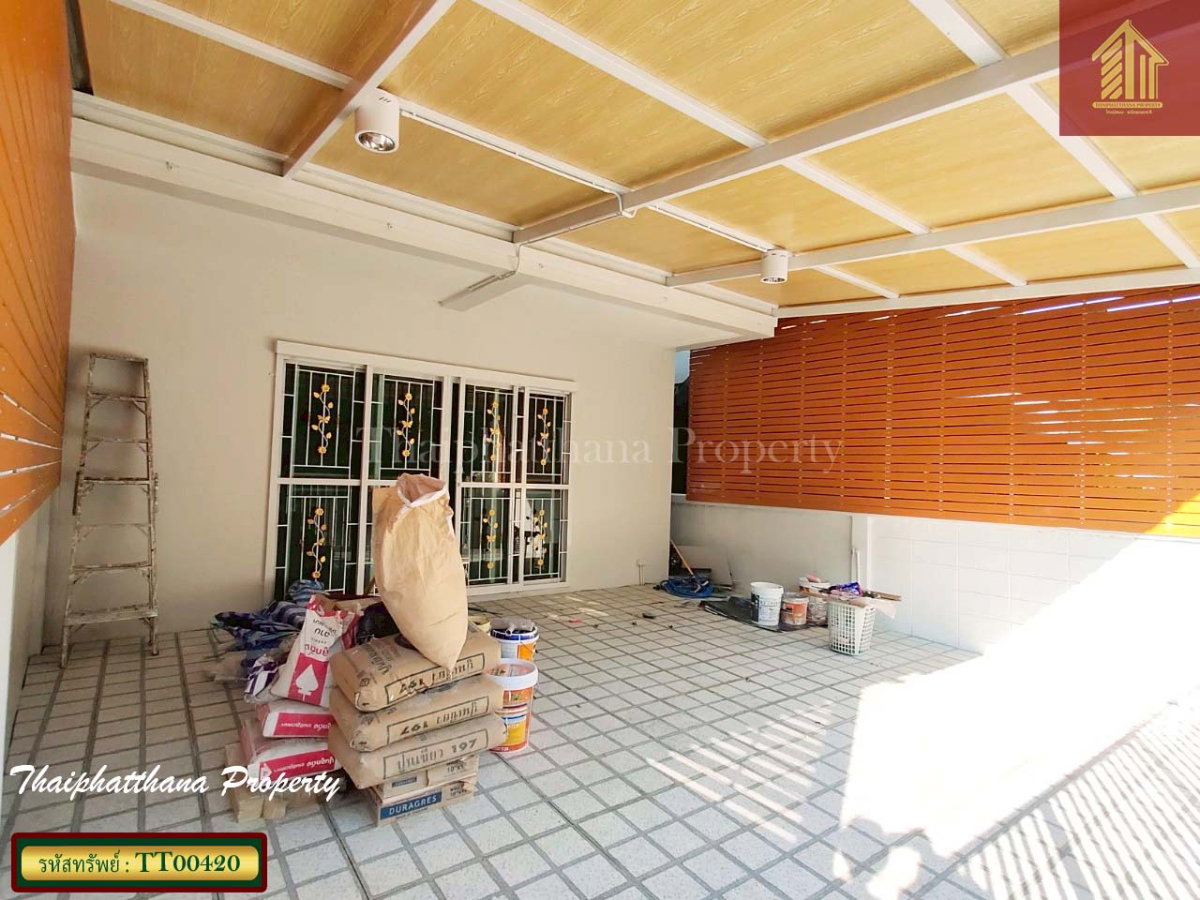 รูป หมู่บ้านทิพวัล เทพารักษ์ ทาวน์เฮ้าส์รีโนเวทใหม่ ทำเลใกล้ MRT ทิพวัล - รูปที่ 3/12