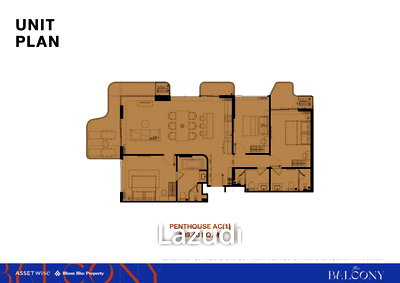 ขายคอนโด : 139.4 ตร.ม.  3 ห้องนอน  3 ห้องน้ำ คอนโดสำหรับ ขายใน สาคู