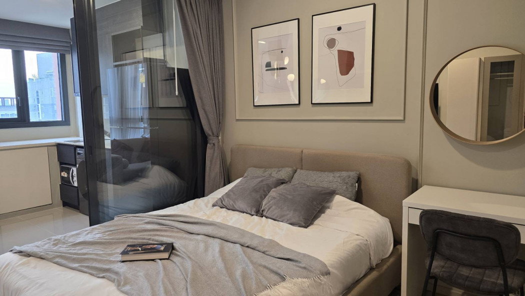 รูป ให้ เช่า คอนโด XT HUAIKWANG (เอ็กซ์ที ห้วยขวาง)30 ตรม 1 นอน 1 น้ำ ชั้น 19 ตึก A พร้อมเข้าอยู่ 1 พ.ค. 69 - รูปที่ 8/11