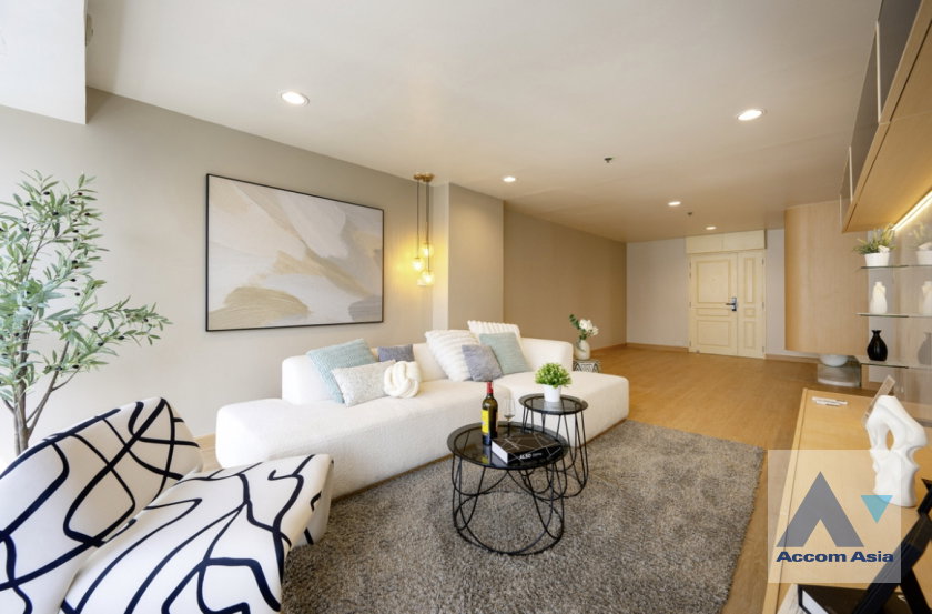 รูป 🔼🔽 AccomA 📩 Newly renovated,Fully Furnished 2 BR Condominium @The Waterford Diamond (AA45393) - รูปที่ 5/20
