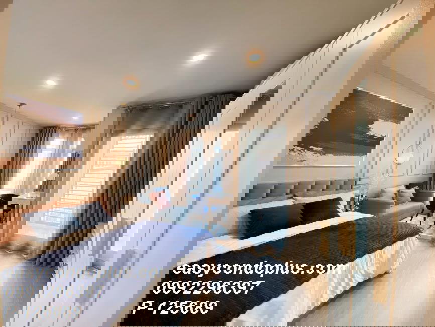 รูป P-125689 ห้องสตูดิโอวิวเมือง แอสปาย อโศก-รัชดา MRT พระราม 9! 13,000 บาท | Line Id: @easycondoplus | 099-229-6397 - รูปที่ 2/8