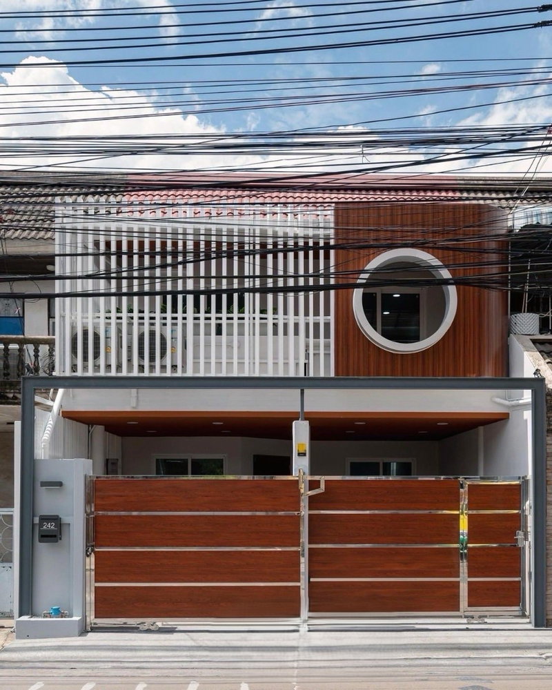 ทาวน์โฮมให้เช่า : 🌿 **VR0214 | ทาวน์โฮมมินิมอล รัชดา 18 | ใกล้ MRT ห้วยขวาง 🚆**