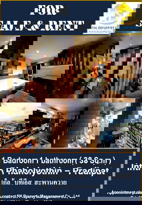 Condos for rent : (Sale  & Rent) Condo Intro Phahonyothin-Pradipat (1 bed 1 bath, size 38 sq m) near BTS Saphan Khwai