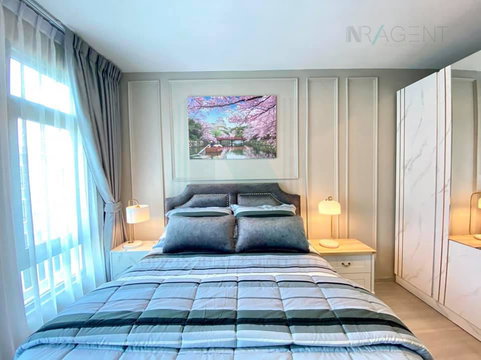 🔺Super special!🔺 For Rent Condo ASPIRE ASOKE - RATCHADA Building C, Floor 8,1 bed room, Room size 35.00 sqm