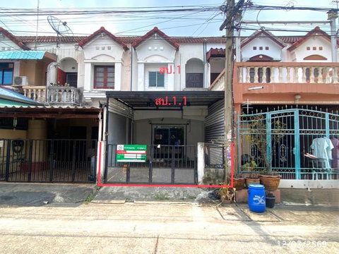 ทาวน์เฮ้าส์ 17 ตร.วา ลำลูกกา ปทุมธานี 1.4M