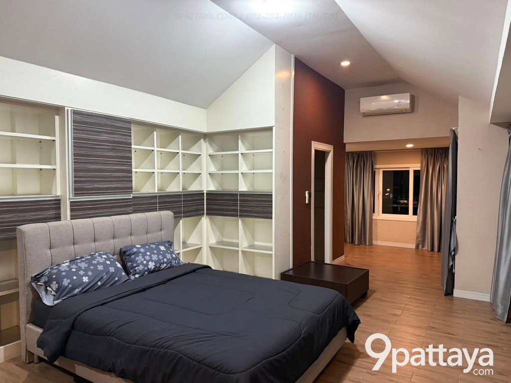รูป ให้เช่าบ้านหรู 2 ชั้น พร้อมสระว่ายน้ำ | หมู่บ้าน European Home Place – พัทยา - รูปที่ 15/19