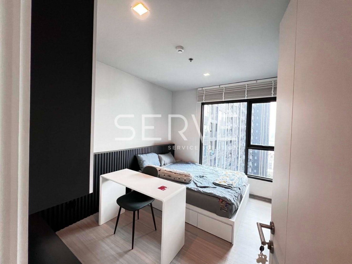 รูป  🔥22K-1นอน แต่งหรู ชั้นสูงสุด 35+ วิวดีมาก เฟอร์จัดเต็ม พร้อมหิ้วกระเป๋าเข้าอยู่ ส่วนกลางจัดเต็ม คอนโดทำเลดี ใกล้ MRT พระราม 9 @ Life Asoke - Rama 9  - รูปที่ 8/8