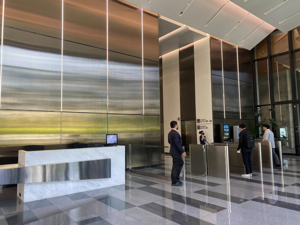 รูป OK Space Punn ออฟฟิศแต่งครบย่านพระราม 4 ใกล้ MRT คลองเตย วิวโค้งน้ำบางกระเจ้า ชั้น 28 เนื้อที่ 42 ตร.ม. ค่าเช่า 50,400 บาท*/ตรม./เดือน - รูปที่ 5/14