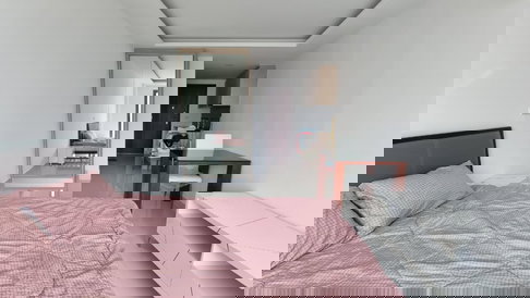 ลากูน่าบีชรีสอร์ท3 ห้องสตู วิวติดสระน้ำ [เฟอร์ครบ] ชั้น6 ตึกE 