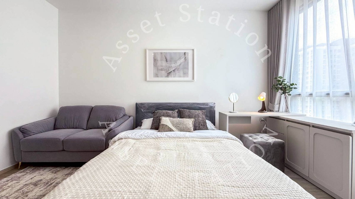 รูป 🚅ห้องว่างด่วน ‼️ The Rich Rama 9 เดินทางสะดวกมาก🚆  ใกล้ ติดรถไฟฟ้า 3 สาย ได้แก่ Airport Link หัวหมาก, รถไฟฟ้าสายสีเหลือง - รูปที่ 4/13