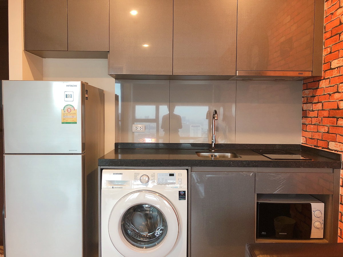 รูป ให้เช่า ✨Rhythm Asoke✨ Studio ขนาด 22 ตรม🛏️ ใกล้ MRT พระราม9 🚆 - รูปที่ 5/7