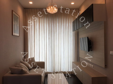 🚅 For Rent: 2-Bedroom Condo ✨ Q Asoke Convenient transportation 🚆 Close to MRT Phetchaburi Station