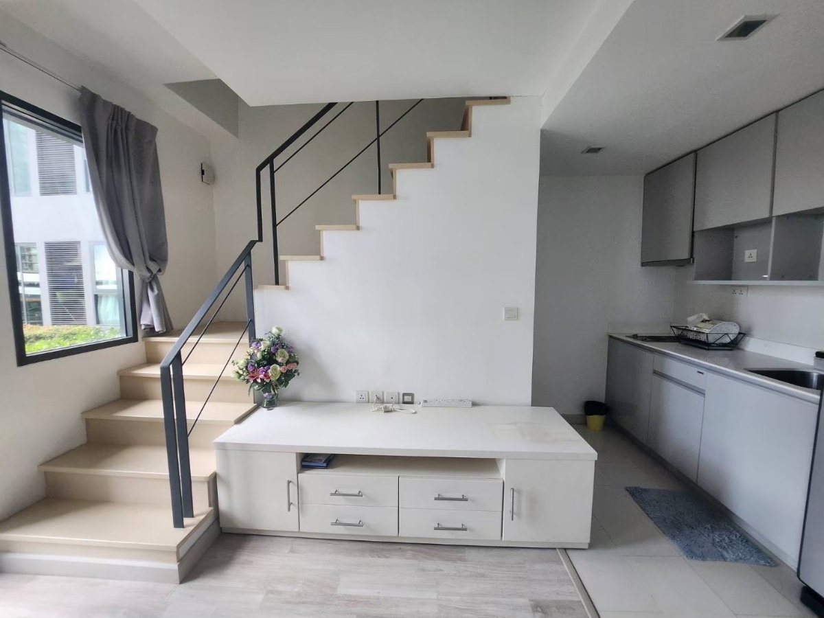 รูป 📍For Rent! ด่วน ให้เช่า Ideo mobi sathorn-taksin (BTS กรุงธนบุรี) ✨ห้องDuplex พร้อมอยู่ Fully Furnished - รูปที่ 1/9