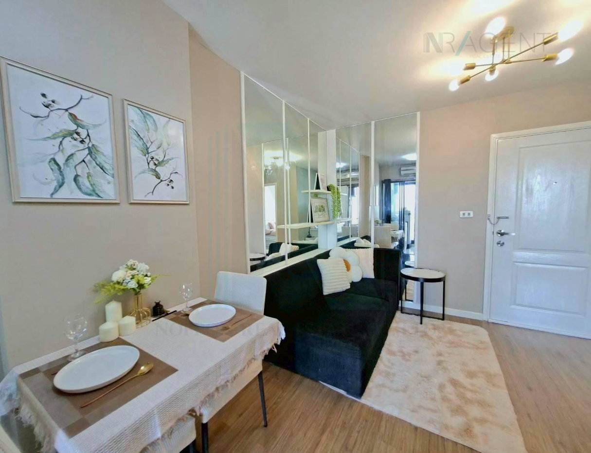 รูป 📌 ขายคอนโด ไอ คอนโด สุขุมวิท 103 อาคาร D ชั้น 8 1 ห้องนอน ขนาด 33 ตรม ใกล้ โรงเรียนนานาชาติ Berkly - รูปที่ 5/8