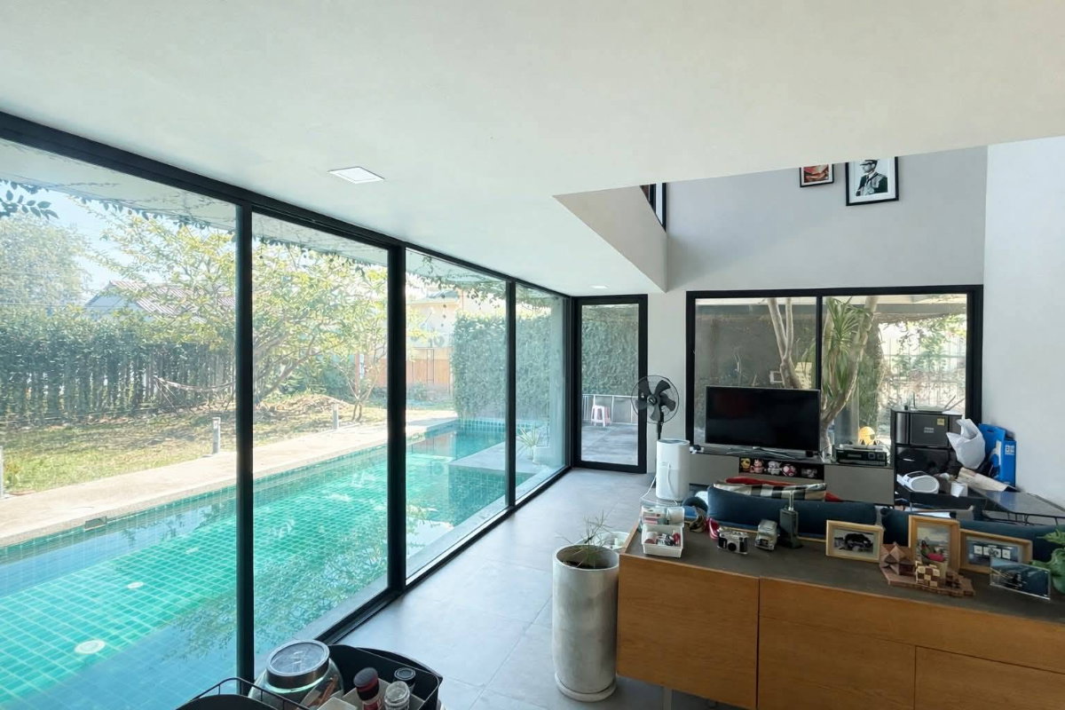 รูป ขาย Pool Villa หลังใหญ่ 3 ห้องนอน 3 ห้องน้ำ โซนสันป่าตอง-เชียงใหม่ (H406) T.0946511456 - รูปที่ 7/10
