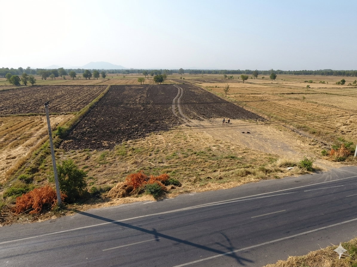 รูป งดรับนายหน้า📌📌📌 🔥 ด่วน! ที่ดินทำเลทองลพบุรี ติดถนนใหญ่ 4 เลน หน้าแปลง 🔥 - รูปที่ 16/16