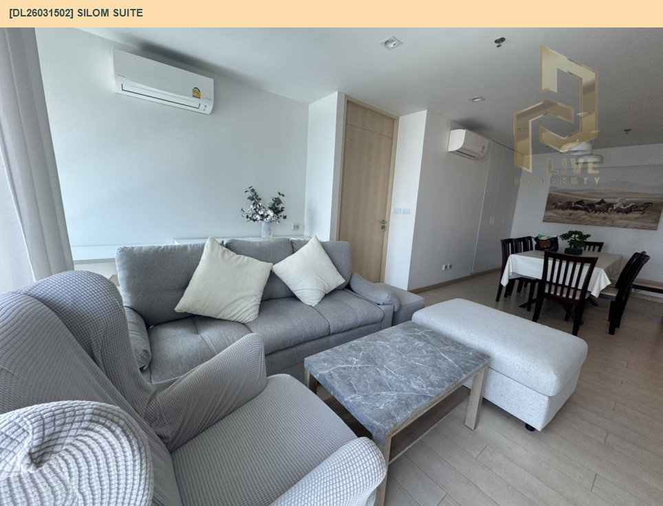 รูป DL26031502 ขายคอนโด สีลม สวีท (Silom Suite) ใกล้ BTS เซนต์หลุยส์ พร้อมเข้าอยู่ โทรด่วน 0614453194 LineID @162cjixi - รูปที่ 2/8