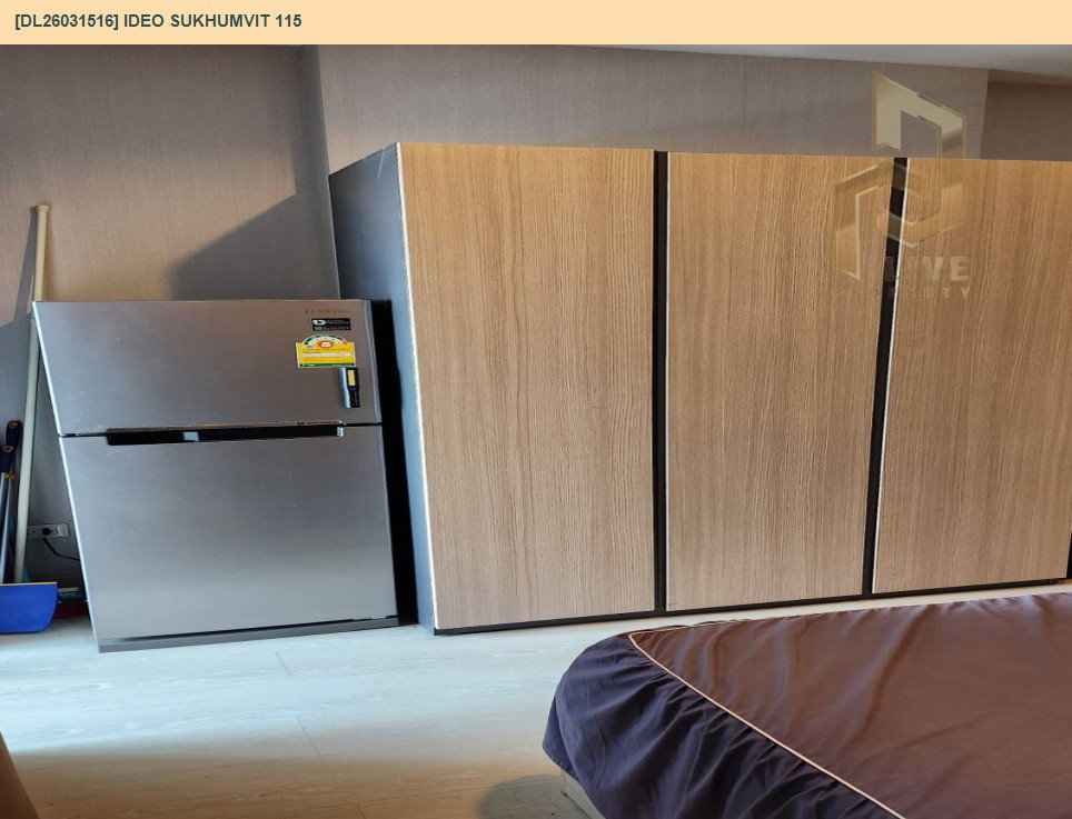 รูป DL26031516 ให้เช่าคอนโด ไอดีโอ สุขุมวิท 115 (IDEO Sukhumvit 115 ) ใกล้ BTS ปู่เจ้า พร้อมเข้าอยู่ โทรด่วน 0842740999 LineID @523dslwi - รูปที่ 5/7