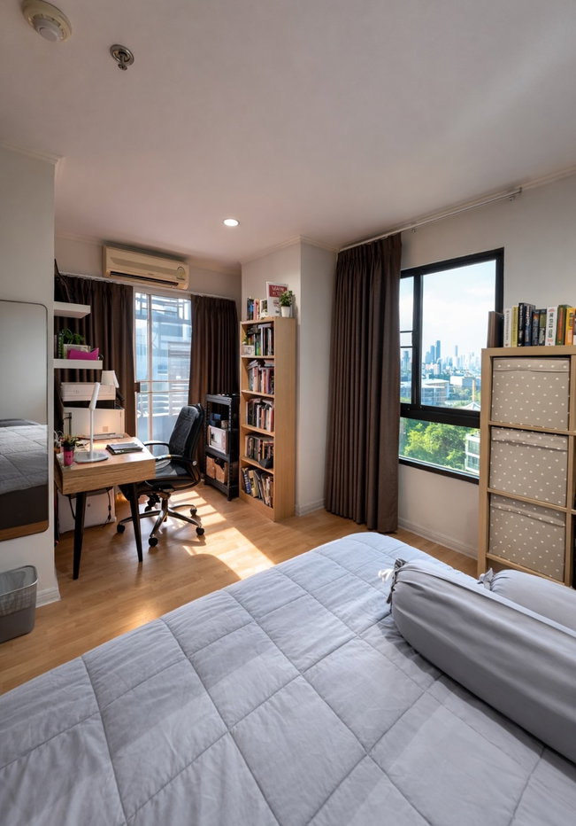 รูป 🔥 ขายคอนโด Lumpini Ville Onnut 77 | 2 ห้องนอน 2 ห้องน้ำ ห้องใหญ่ คุ้มสุดในโครงการ 🔥 [NCs260317] - รูปที่ 1/8