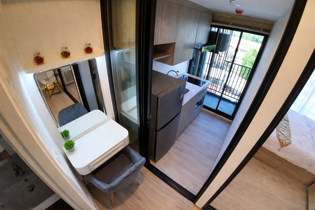 รูป 🔥 ปล่อยเช่าด่วน! SO Origin Phahol 69 Station 1 นอน ในงบ 14,000/เดือน ใกล้ BTS สายหยุดเพียงไม่กี่ก้าว - รูปที่ 7/9